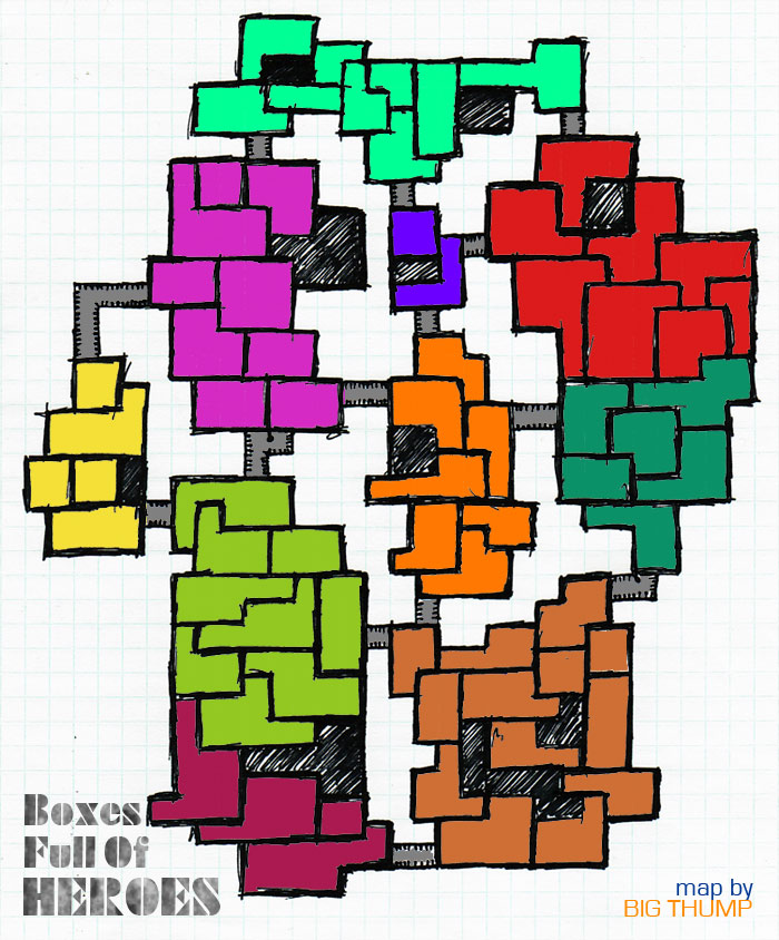 the map